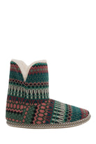 Seasalt Snooze Slipper Booties - Weaving Needle Dark Forage