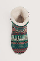 Seasalt Snooze Slipper Booties - Weaving Needle Dark Forage