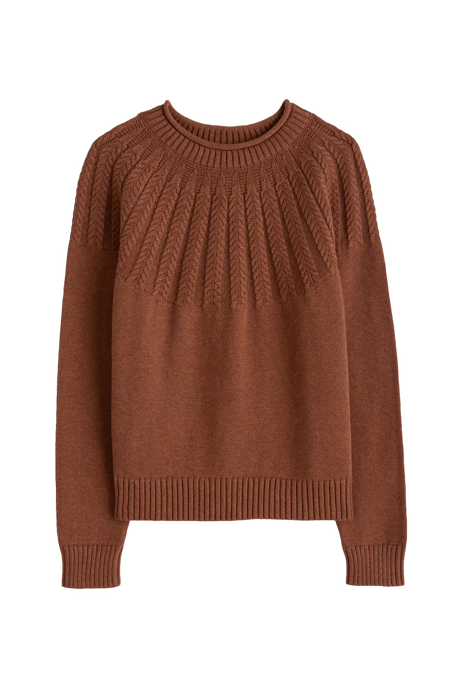 Seasalt Stone Chat Jumper - Dark Flax