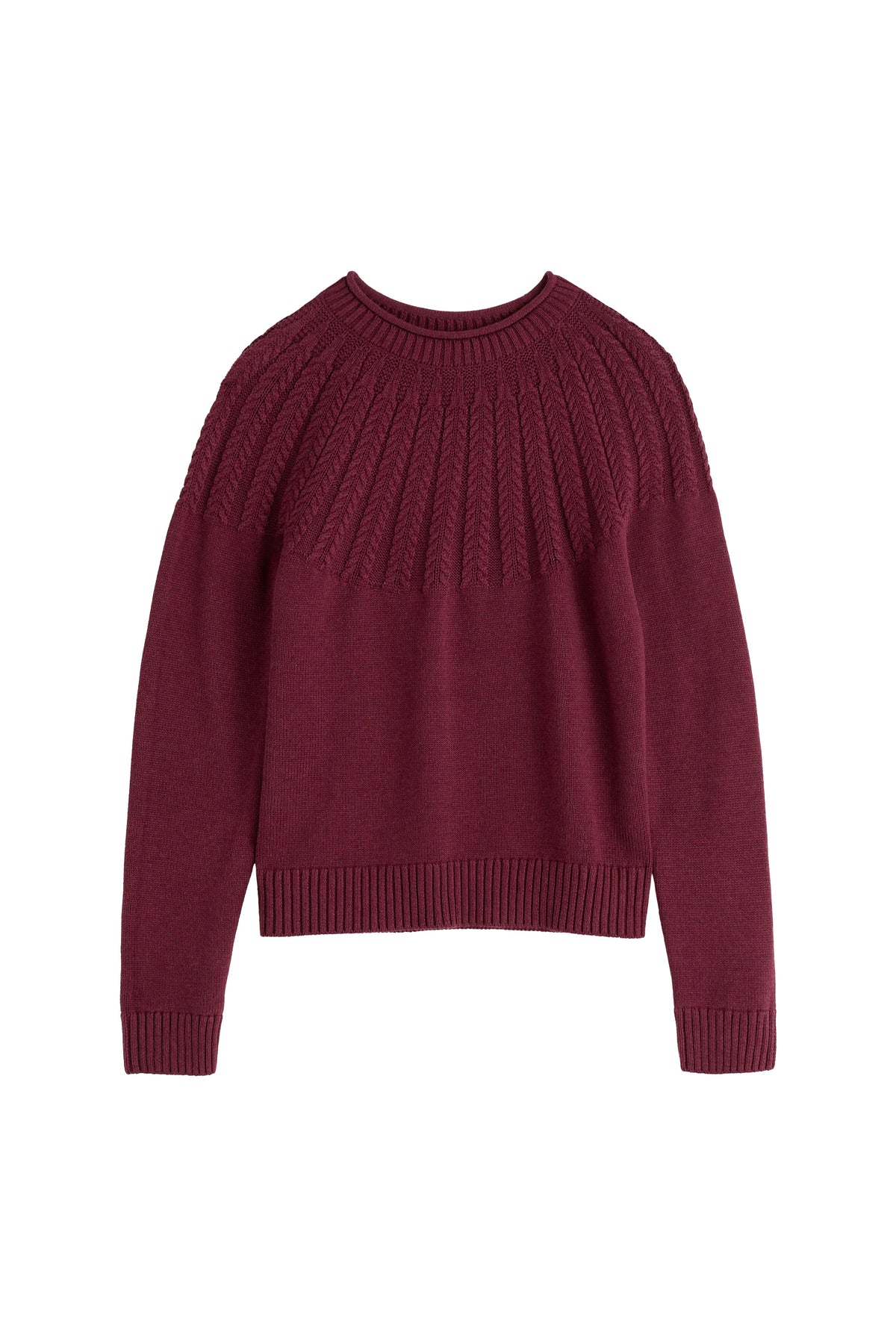 Seasalt Stone Chat Jumper - Plum Berry
