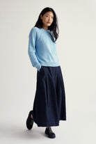 Seasalt Stone Chat Jumper - Spring Sky