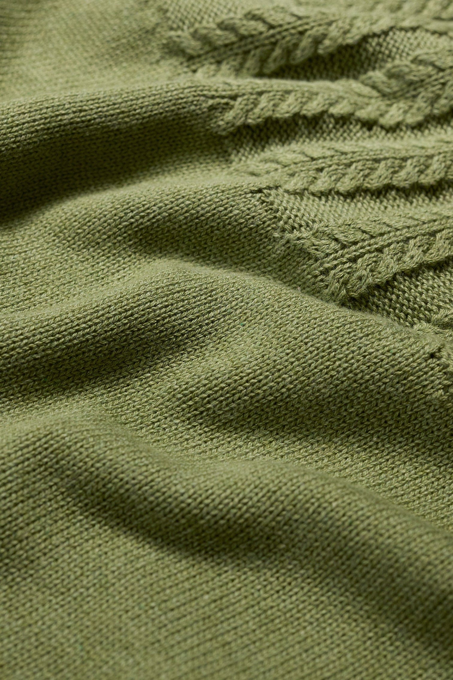 Seasalt Stone Chat Organic Cotton Jumper - Moss