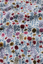 Seasalt Studio 3/4 Button-Through Top - Wild Borders Chalk