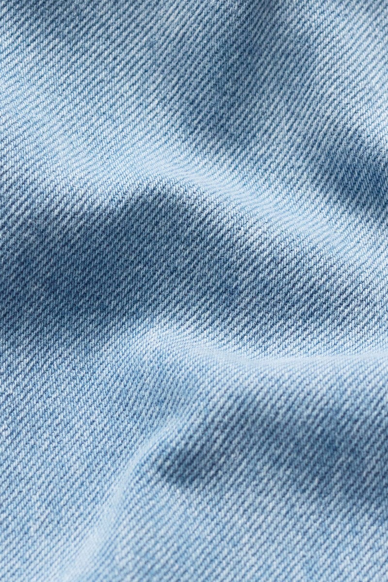 Seasalt Towan Barrel Leg Jeans - Light Wash High Twist