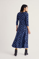 Seasalt Veronica Cotton Jersey Dress - Dried Proteas Maritime