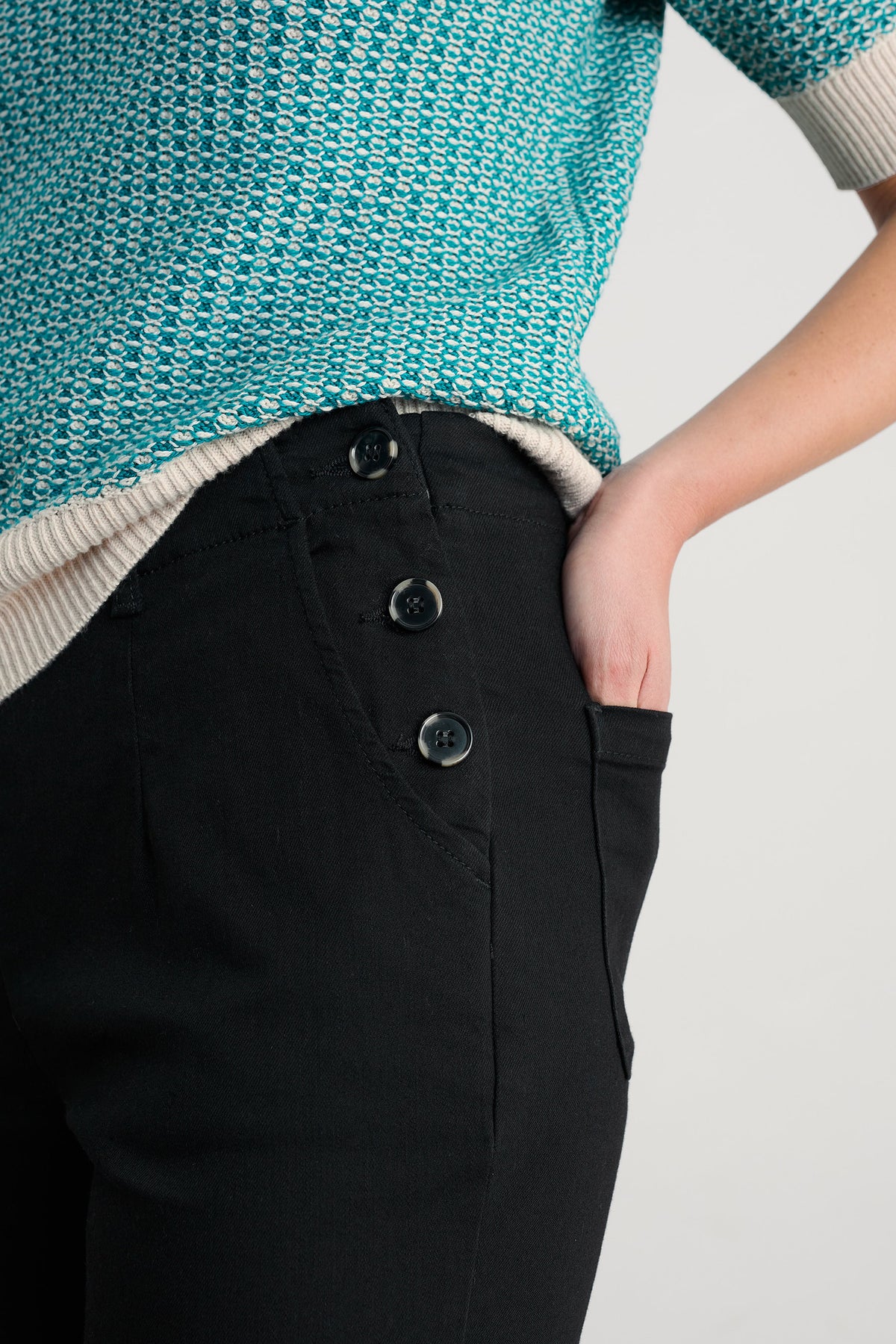 Seasalt Waterdance Trouser - Black