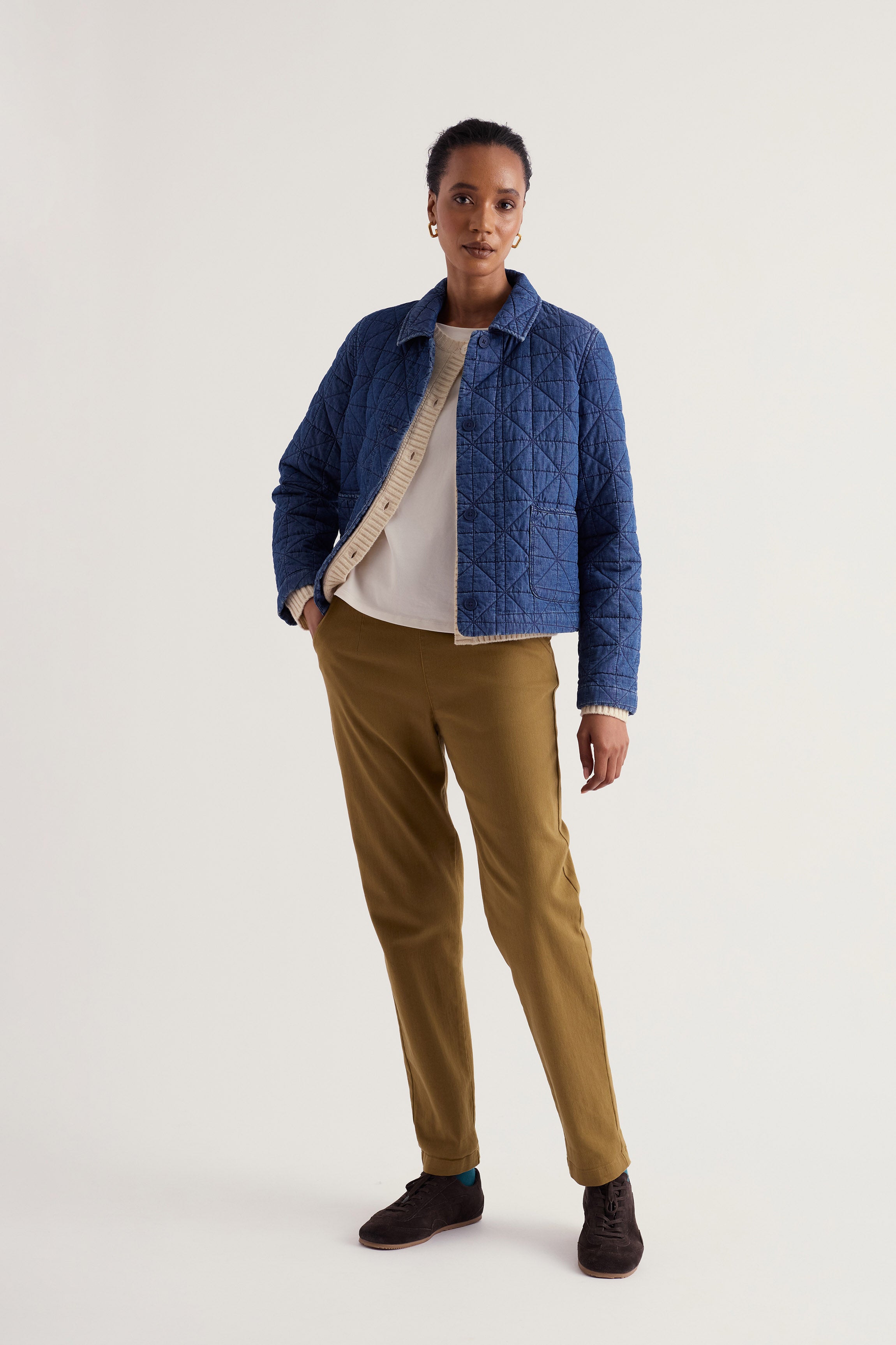 Seasalt Waterdance Trouser - Fern Moss