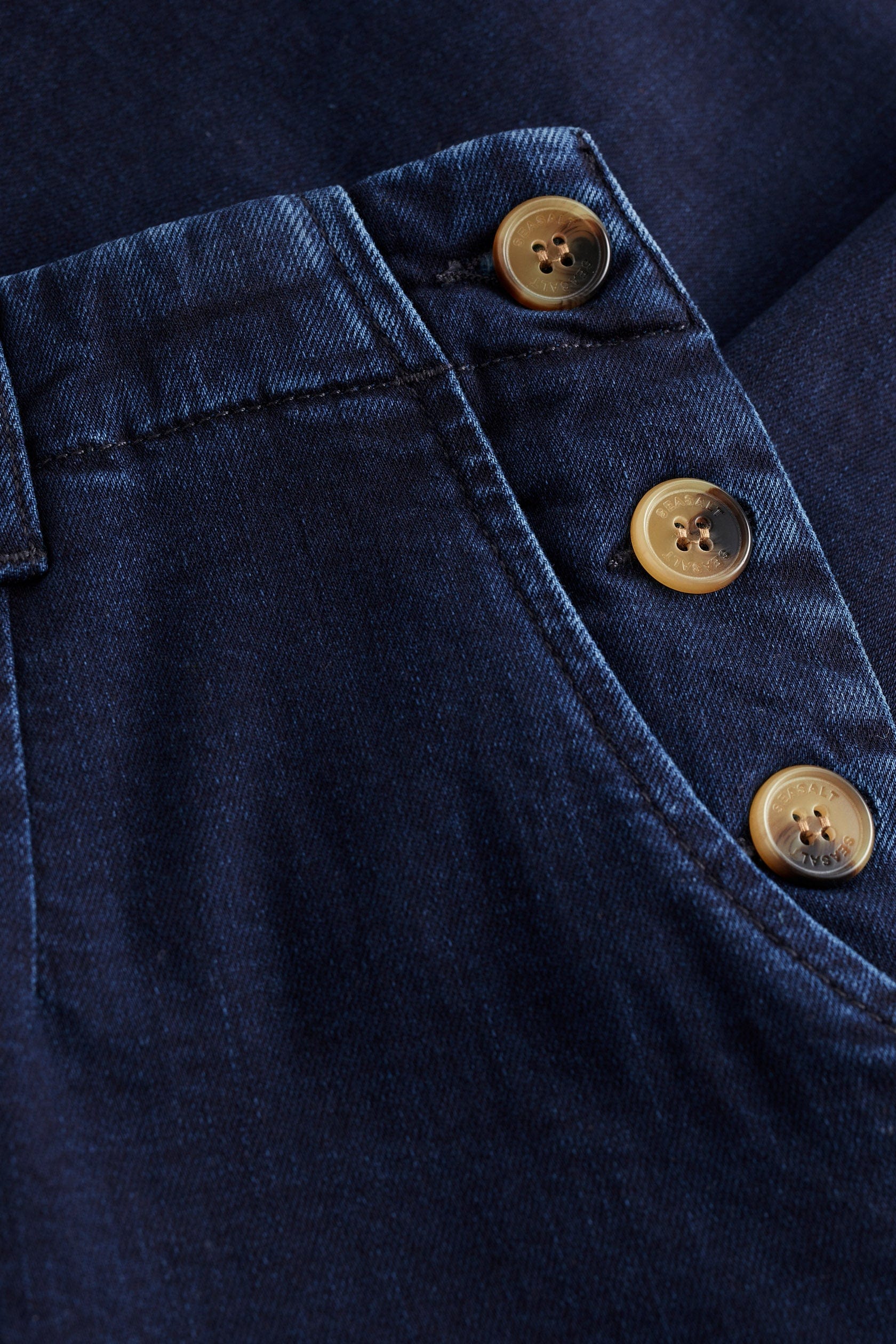 Seasalt Waterdance Trousers - Dark Indigo Wash