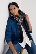 Seasalt Weatherhill Fair Isle Wool Blend Snood - Modernist Dark Wreckage Multi B-AC37549_37121_OS