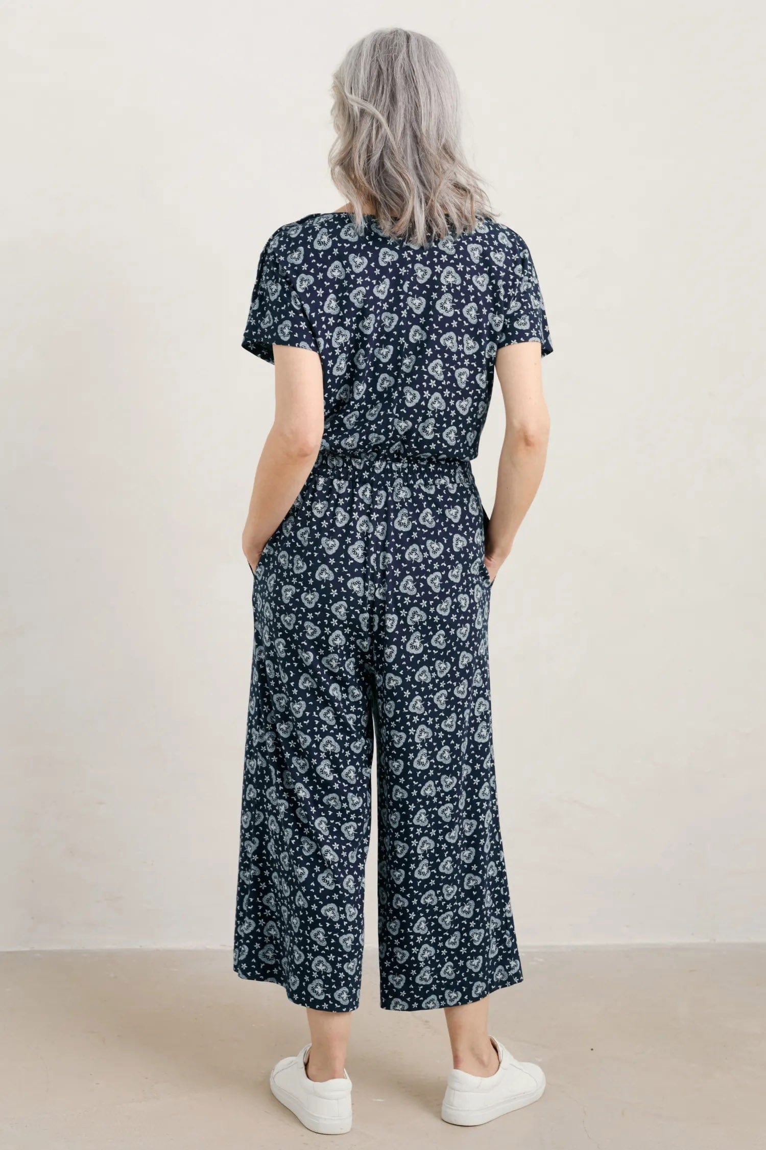 Seasalt Westlight Jumpsuit - Dandelion Head Maritime