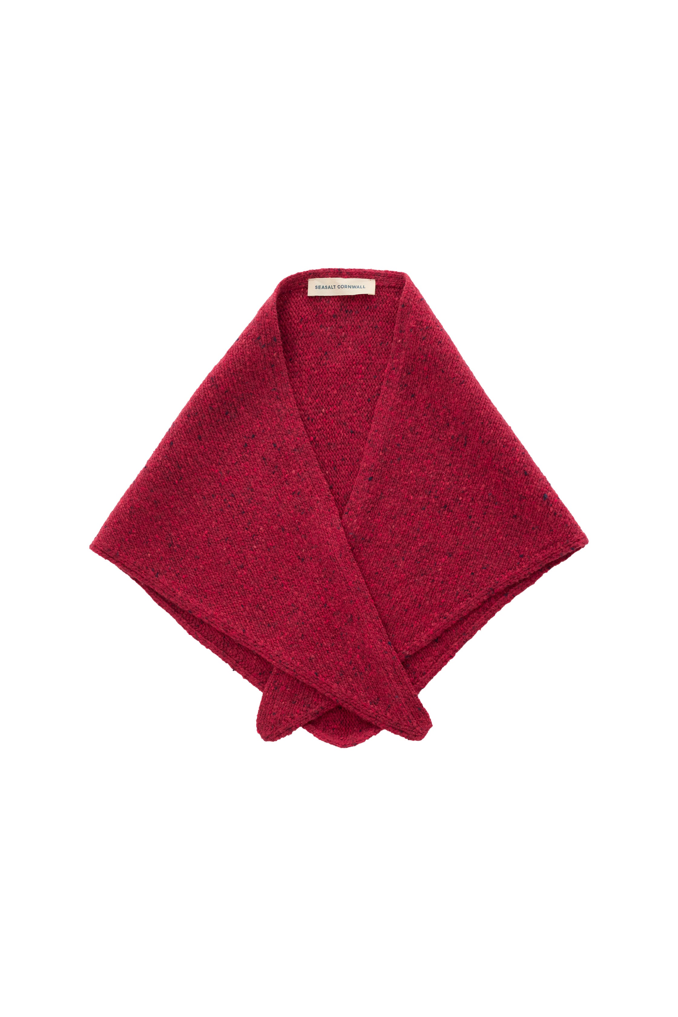 Seasalt Wild Bilberry Knitted Triangle Scarf - Dahlia B-AC38244_10371_OS