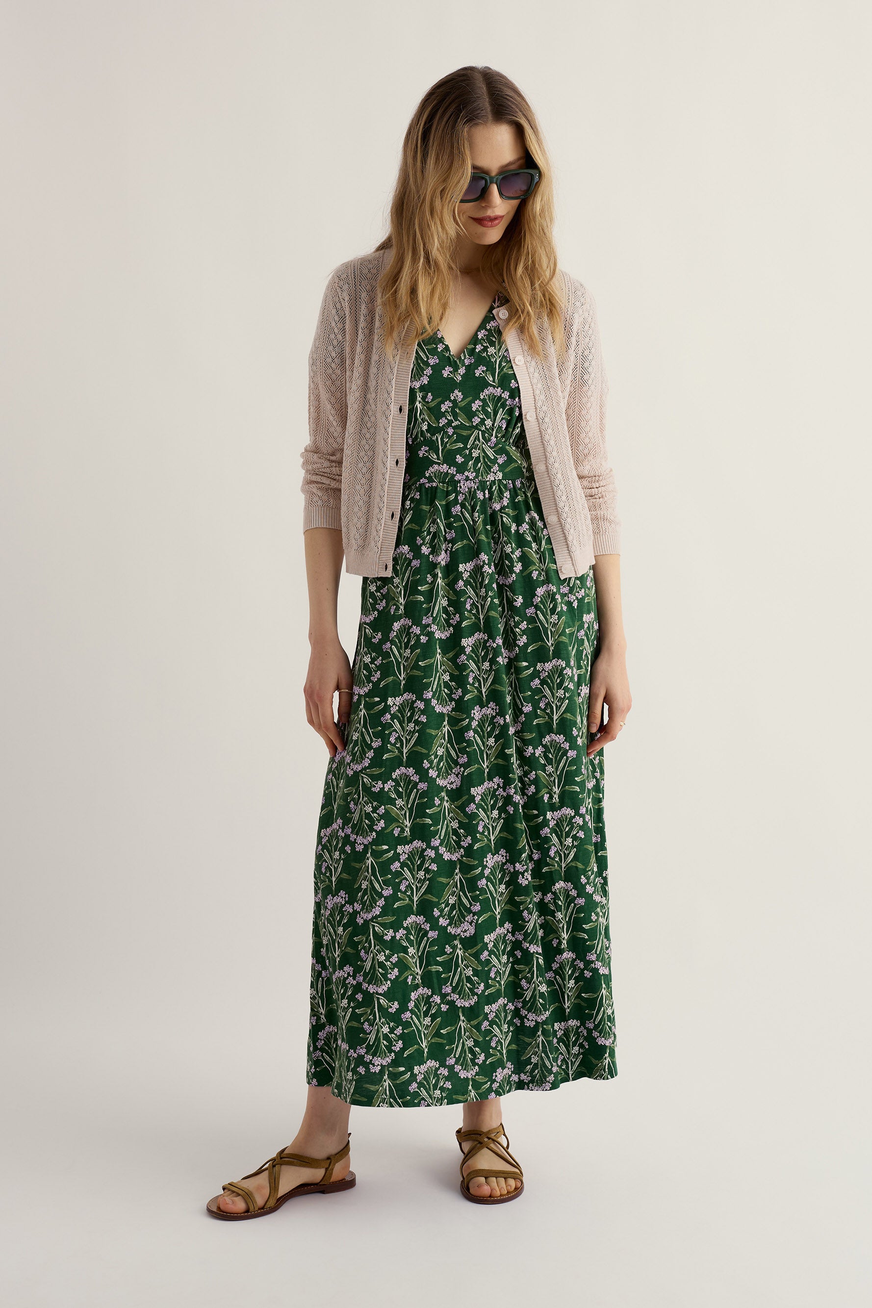 Seasalt Willowing Pointelle Cardigan - Chalk