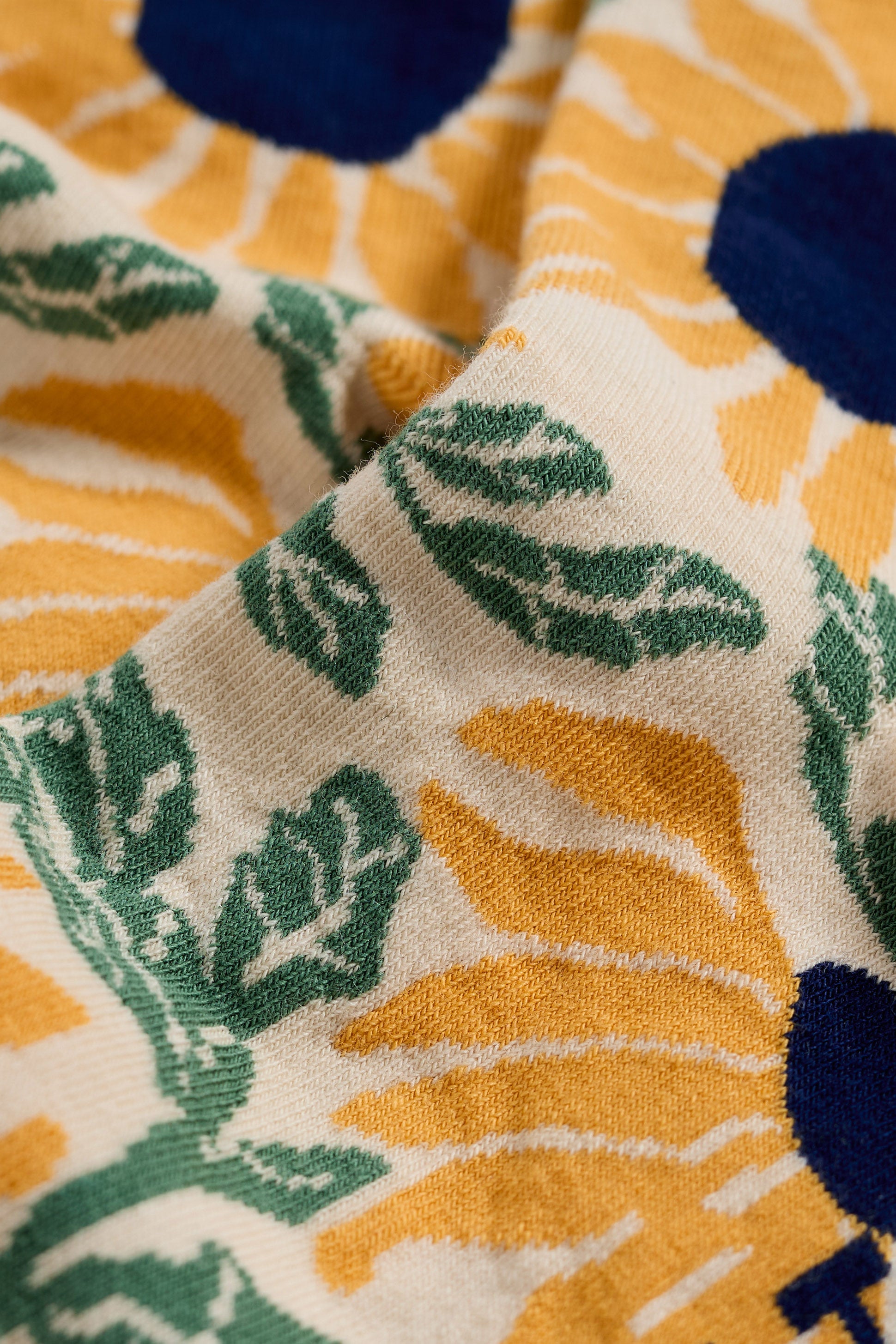 Seasalt Womens Arty Socks - Sunflower Mango B-AC40029_37317_OS