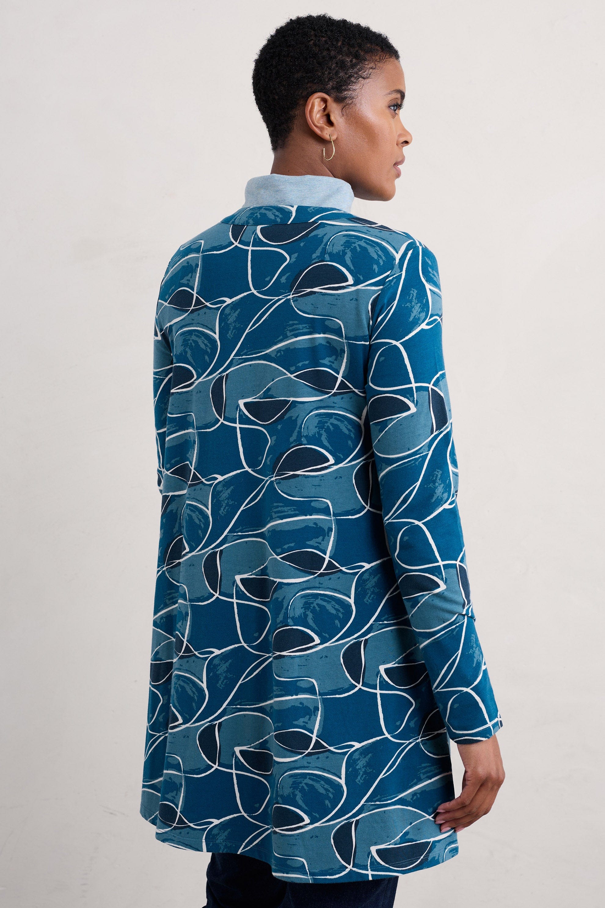 Seasalt Wreathe Tunic - Coves Abstract Galley