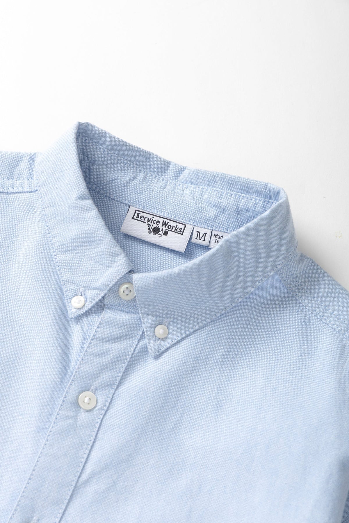 Service Works Artichoke Oxford Shirt - Blue