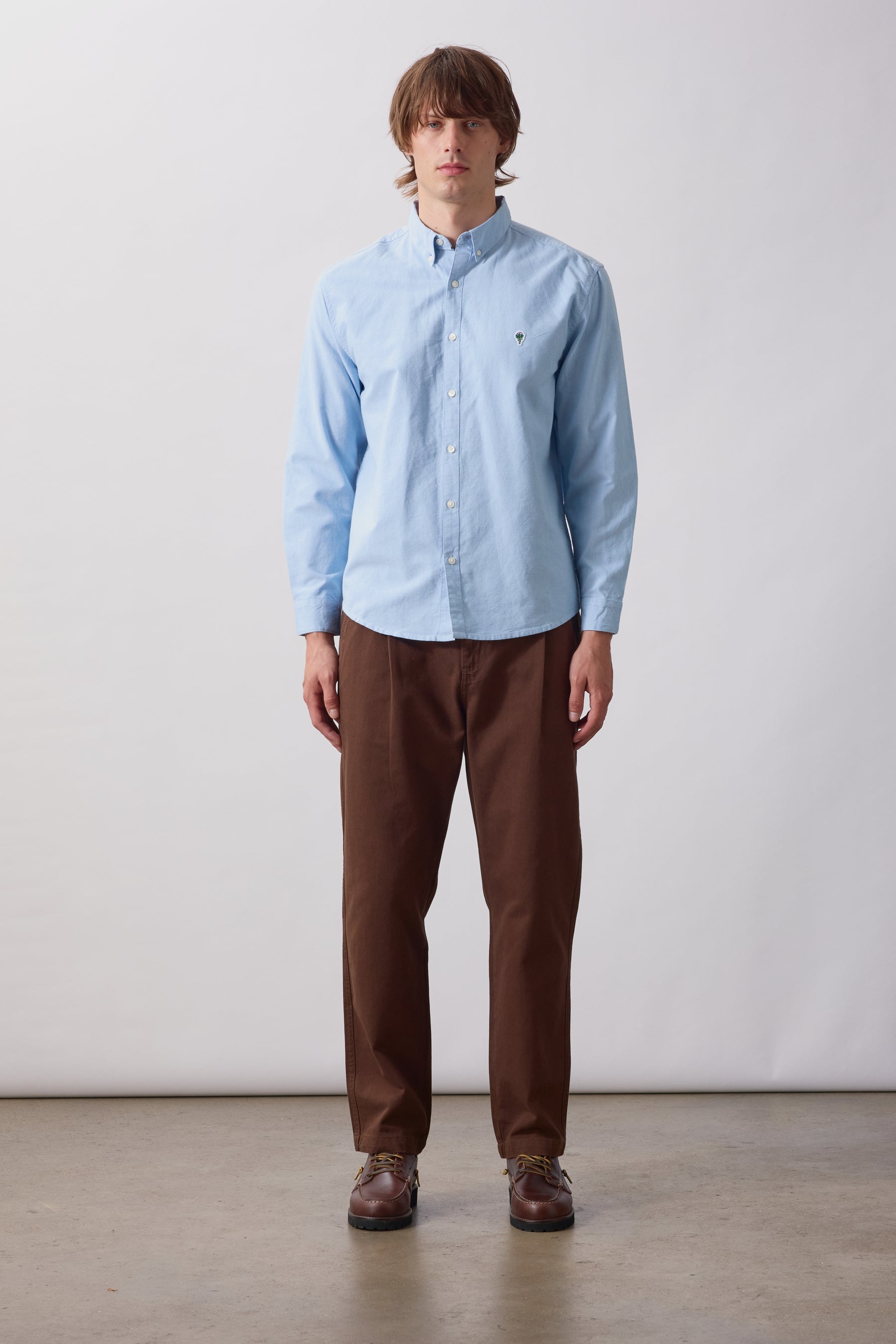 Service Works Artichoke Oxford Shirt - Blue