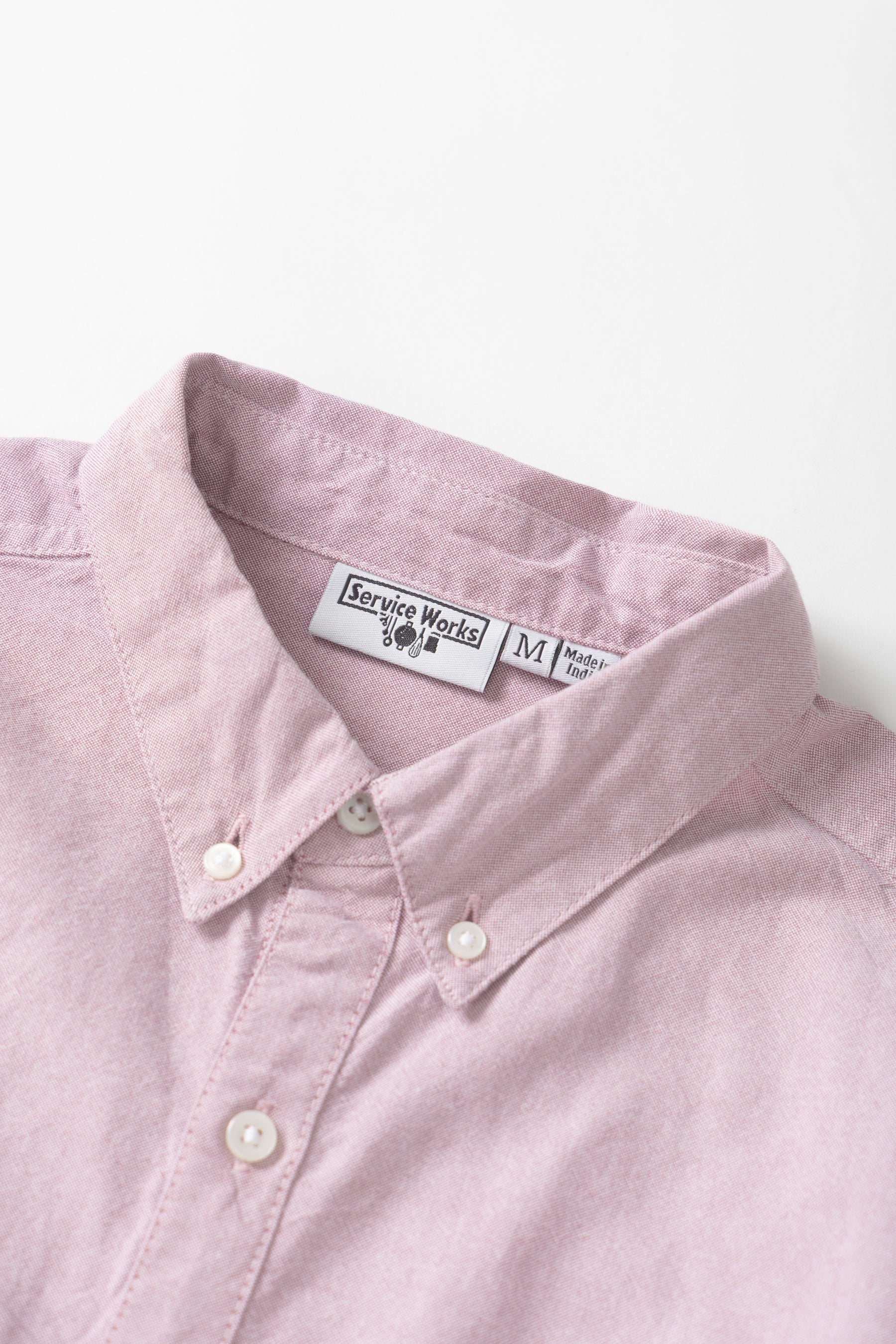 Service Works Artichoke Oxford Shirt - Red