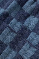 Service Works Chunky Check Beanie - Navy SW380_NVY_OS