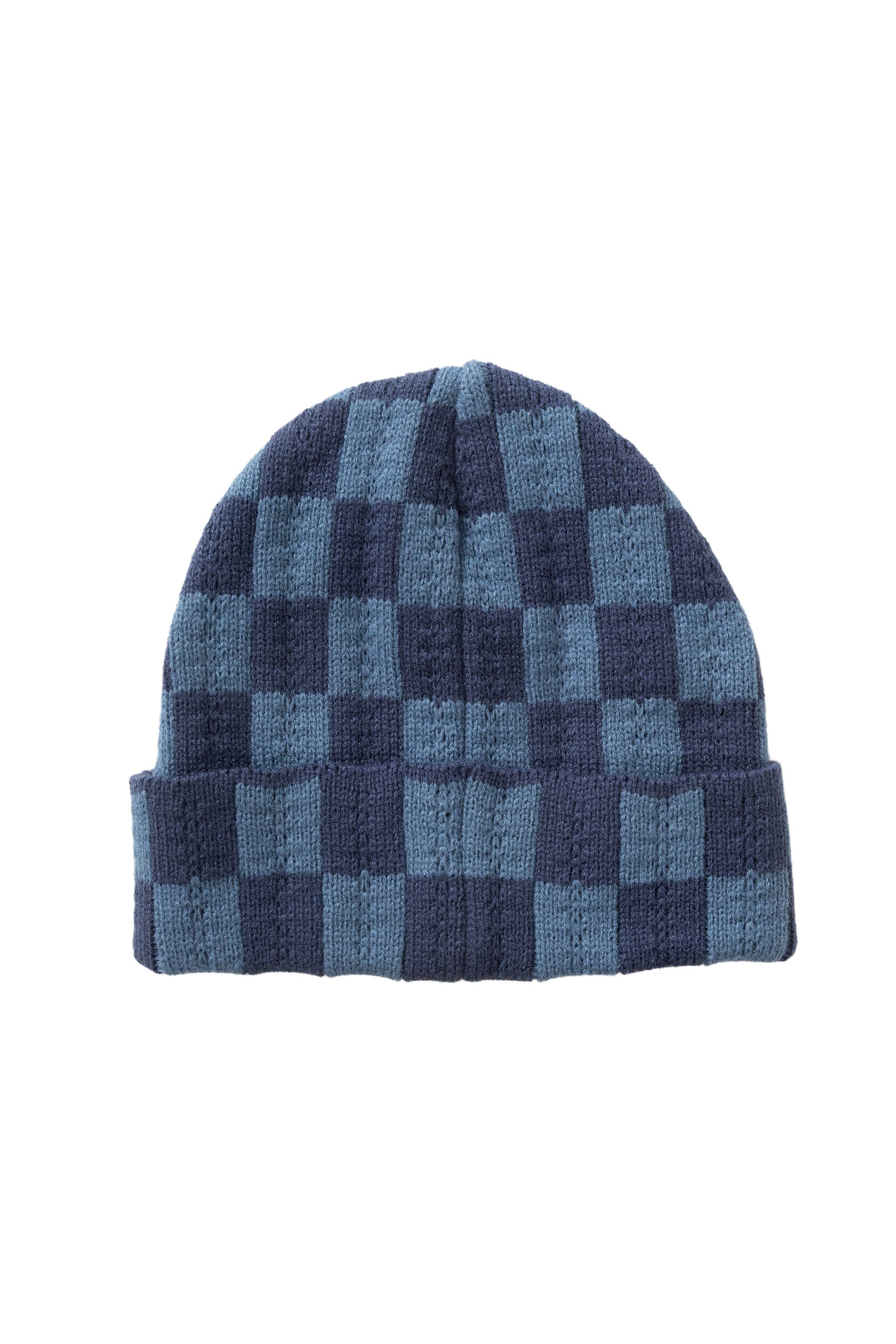 Service Works Chunky Check Beanie - Navy SW380_NVY_OS