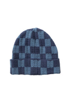Service Works Chunky Check Beanie - Navy SW380_NVY_OS