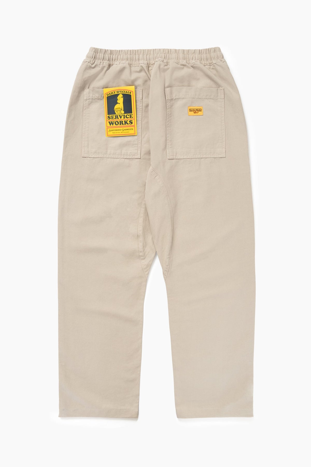 Service Works Classic Chef Pants - Stone