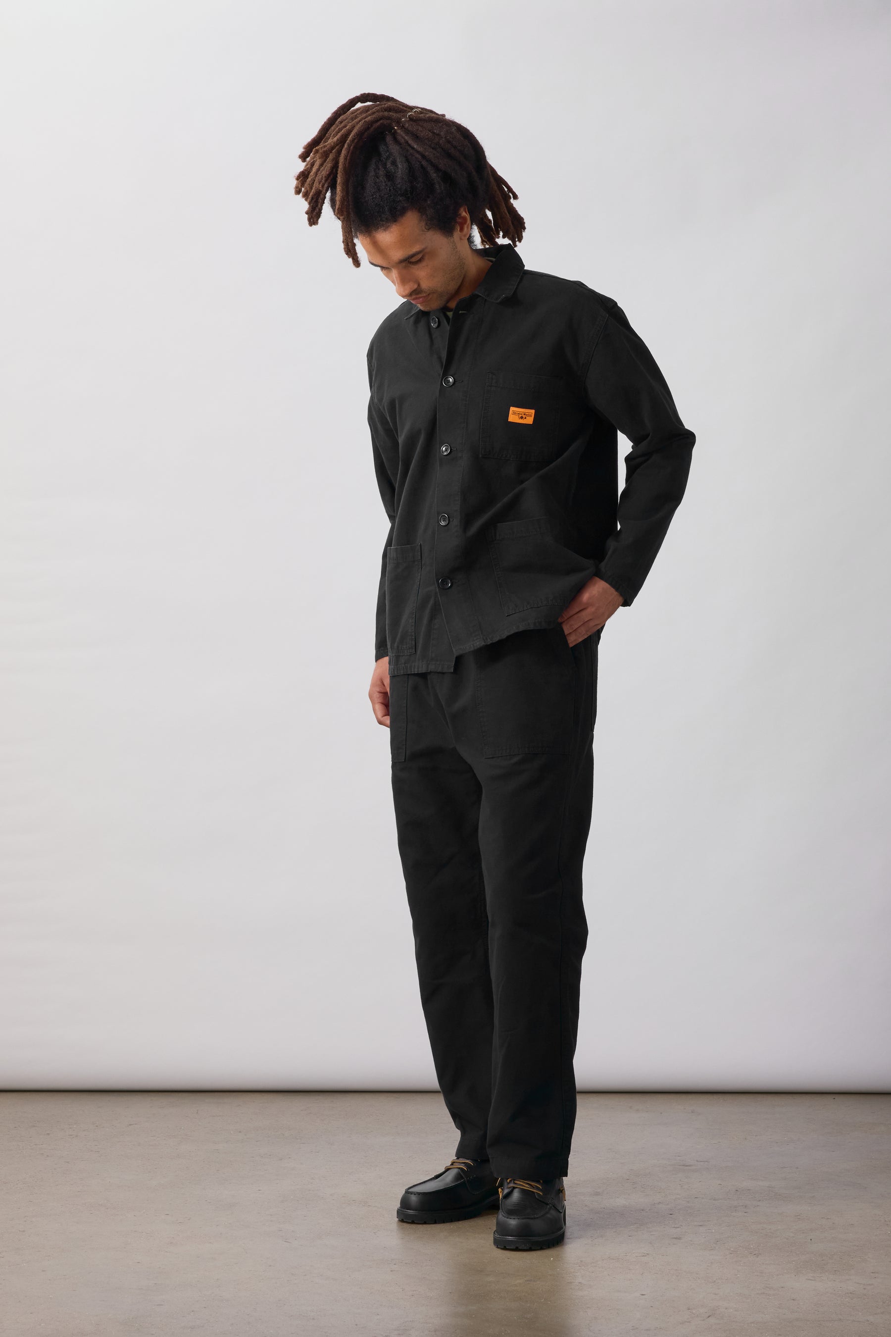Service Works Classic Chore Shirt - Black