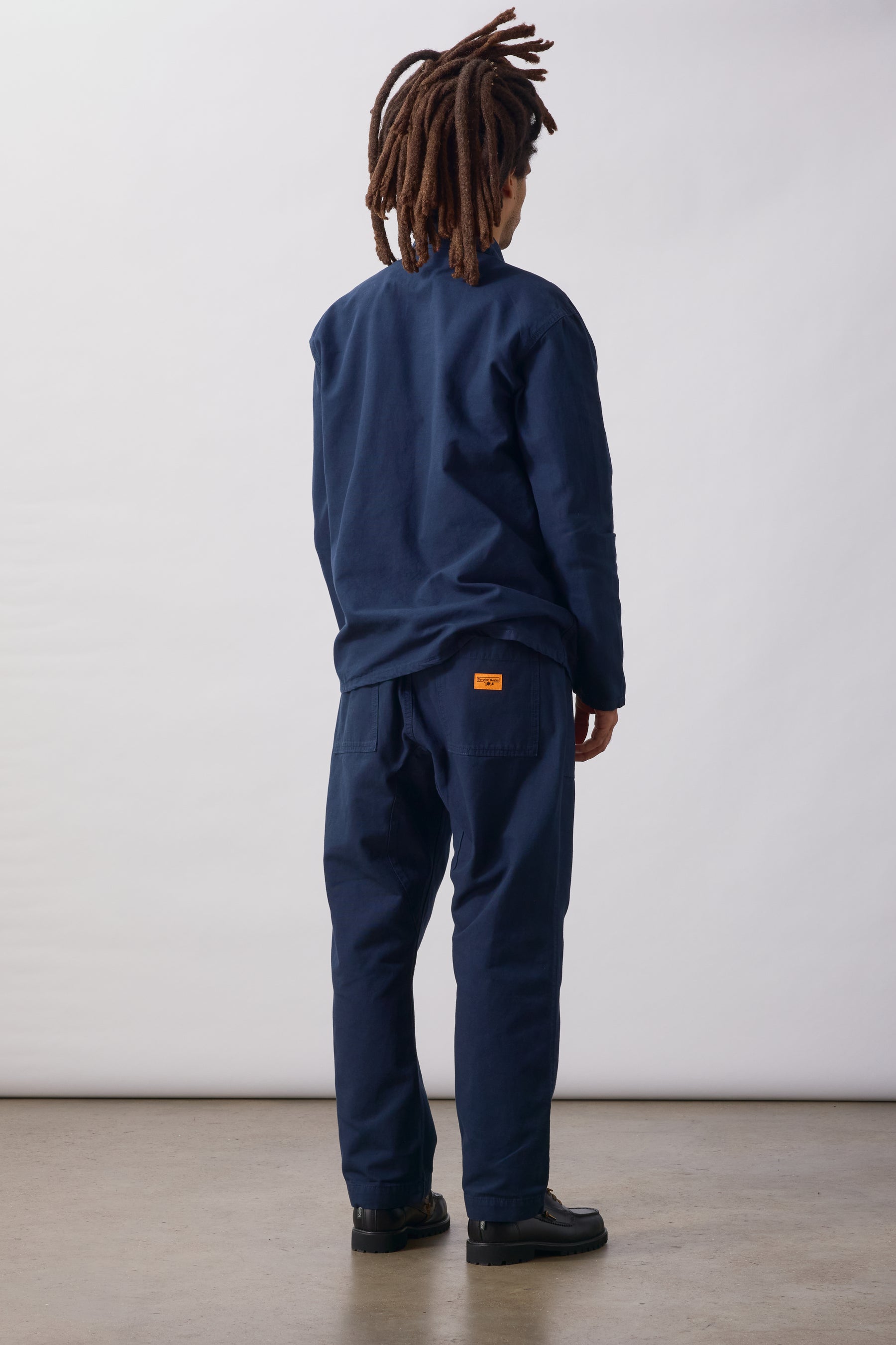 Service Works Classic Chore Shirt - Dark Navy