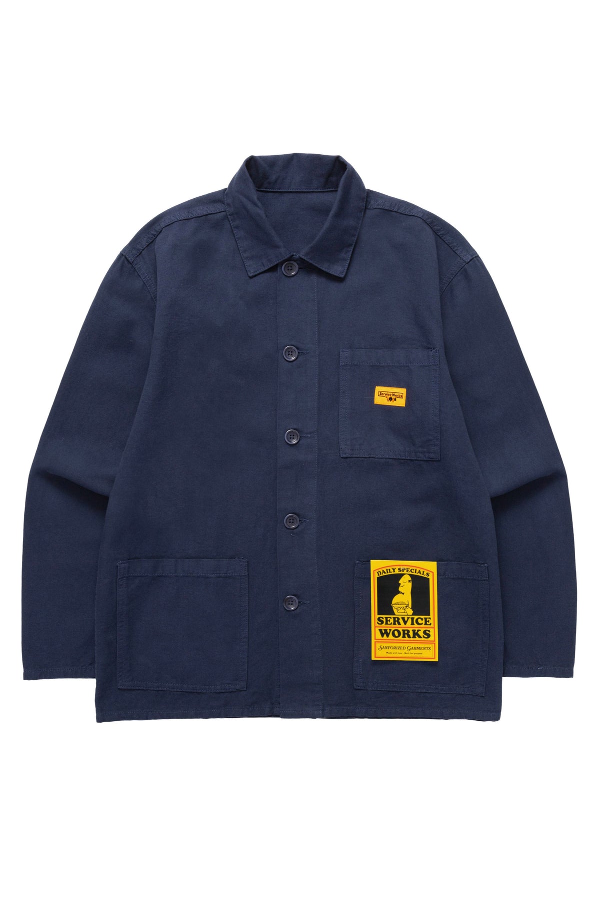 Service Works Classic Chore Shirt - Dark Navy