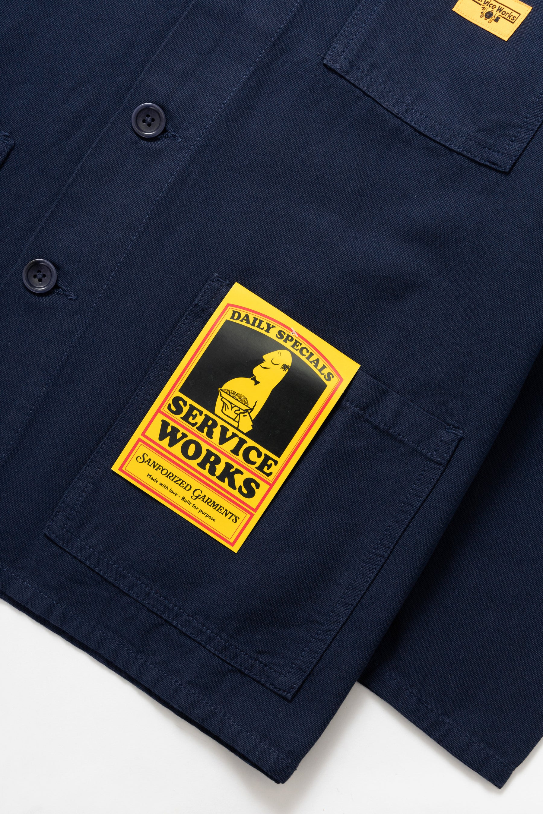 Service Works Classic Chore Shirt - Dark Navy