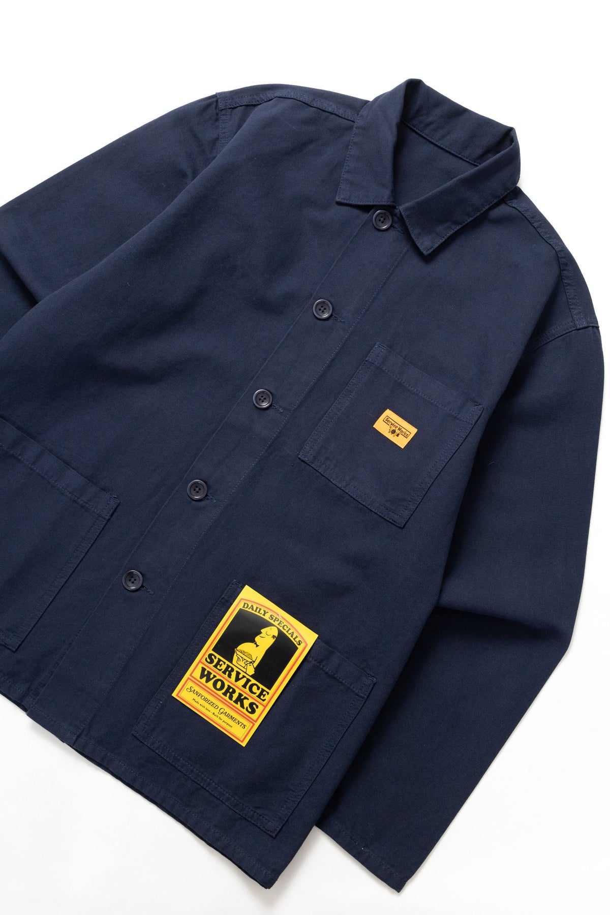 Service Works Classic Chore Shirt - Dark Navy