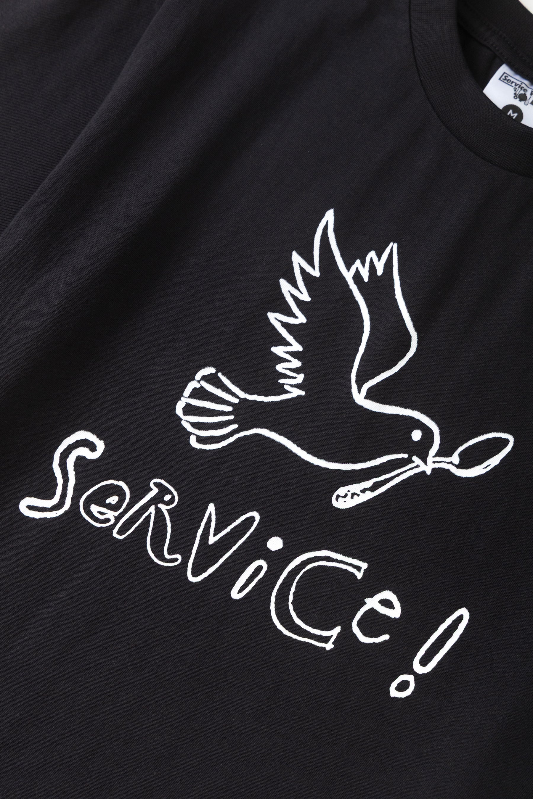 Service Works Dove Tee - Black