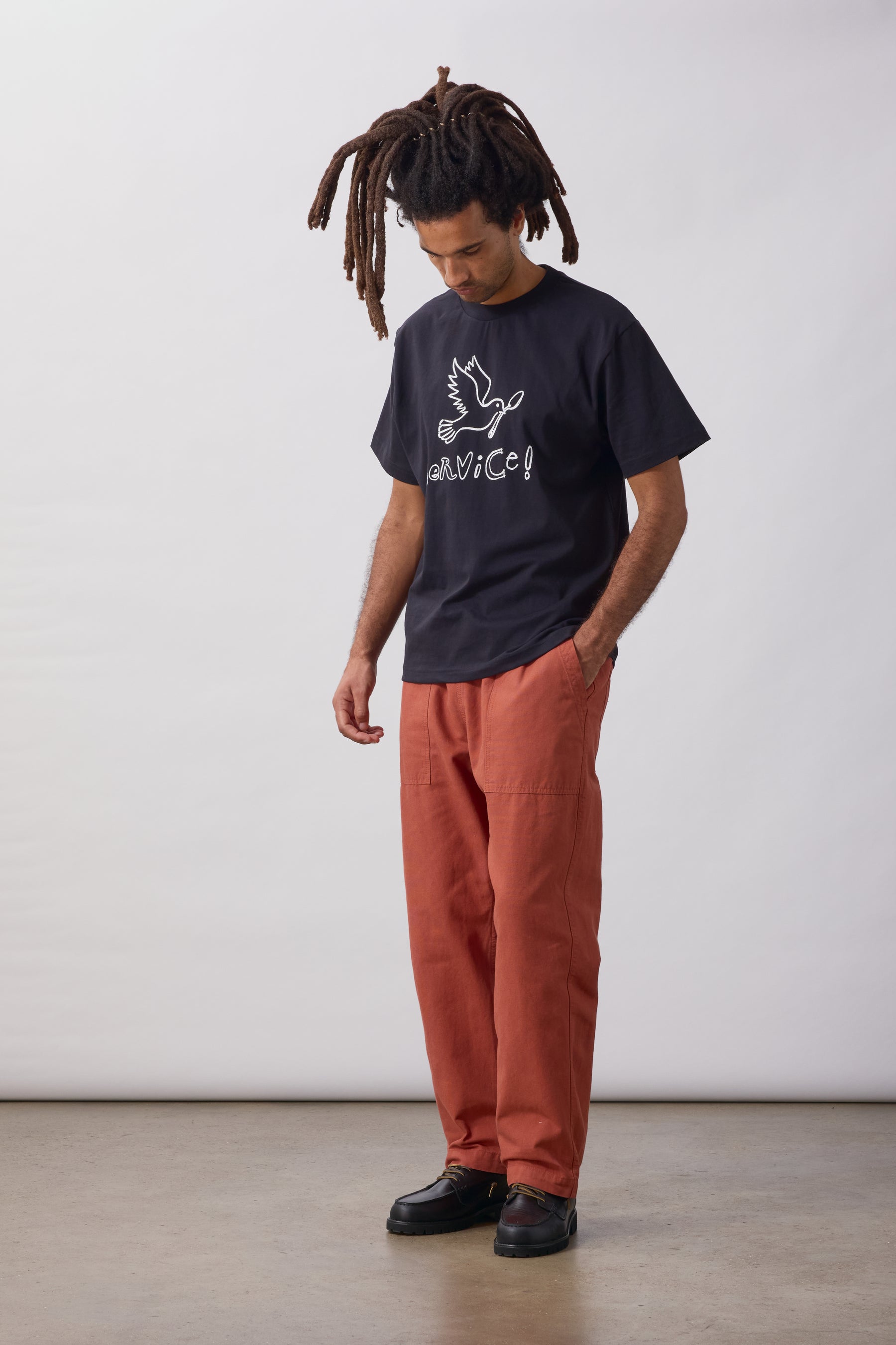 Service Works Dove Tee - Black