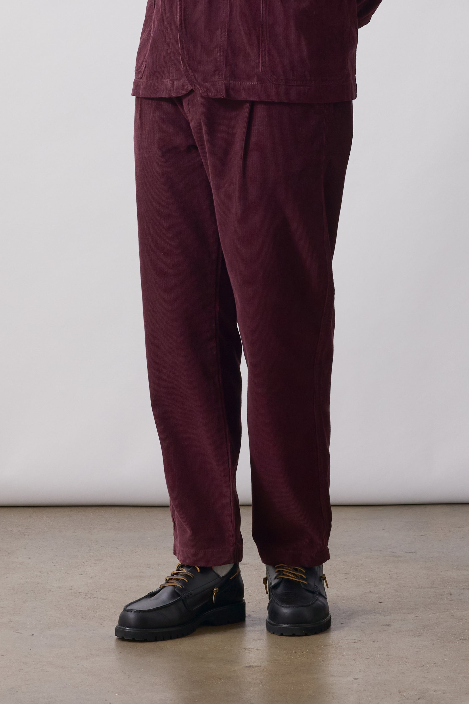 Service Works Fine Cord Waiter Pants - Burgundy