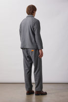 Service Works Flannel FOH Overshirt - Charcoal