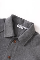Service Works Flannel FOH Overshirt - Charcoal