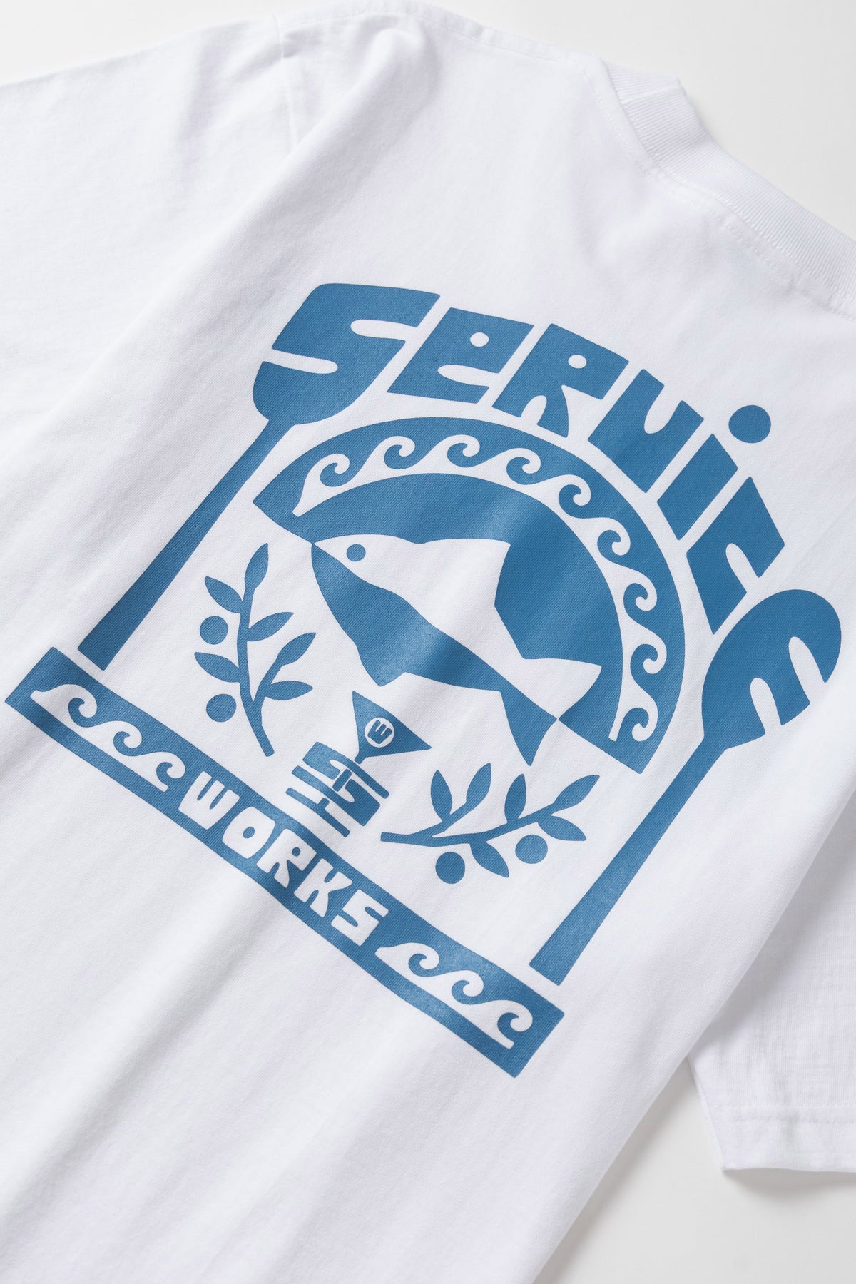 Service Works Milos Tee - White