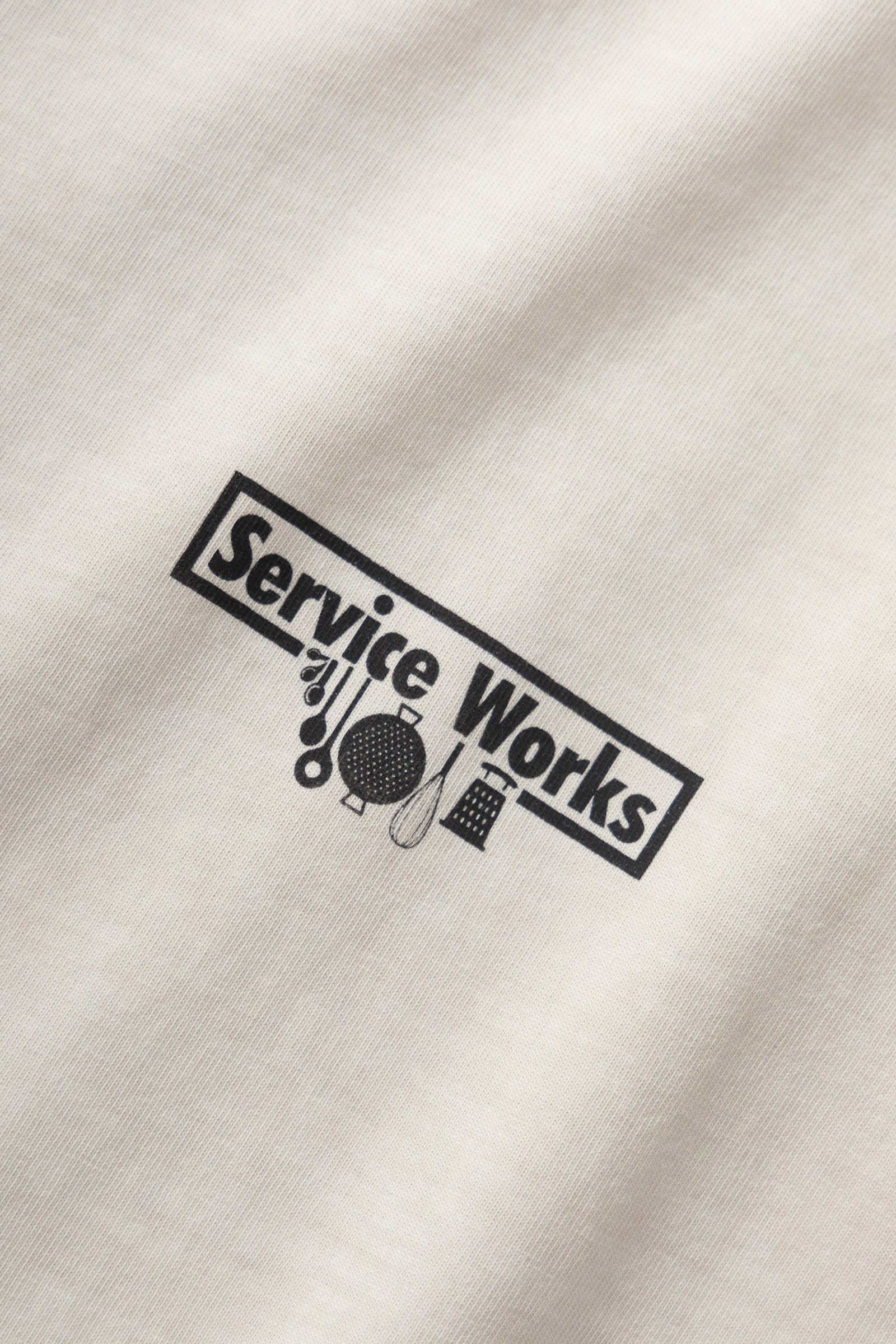 Service Works Pigment Dyed Trademark Tee - Natural