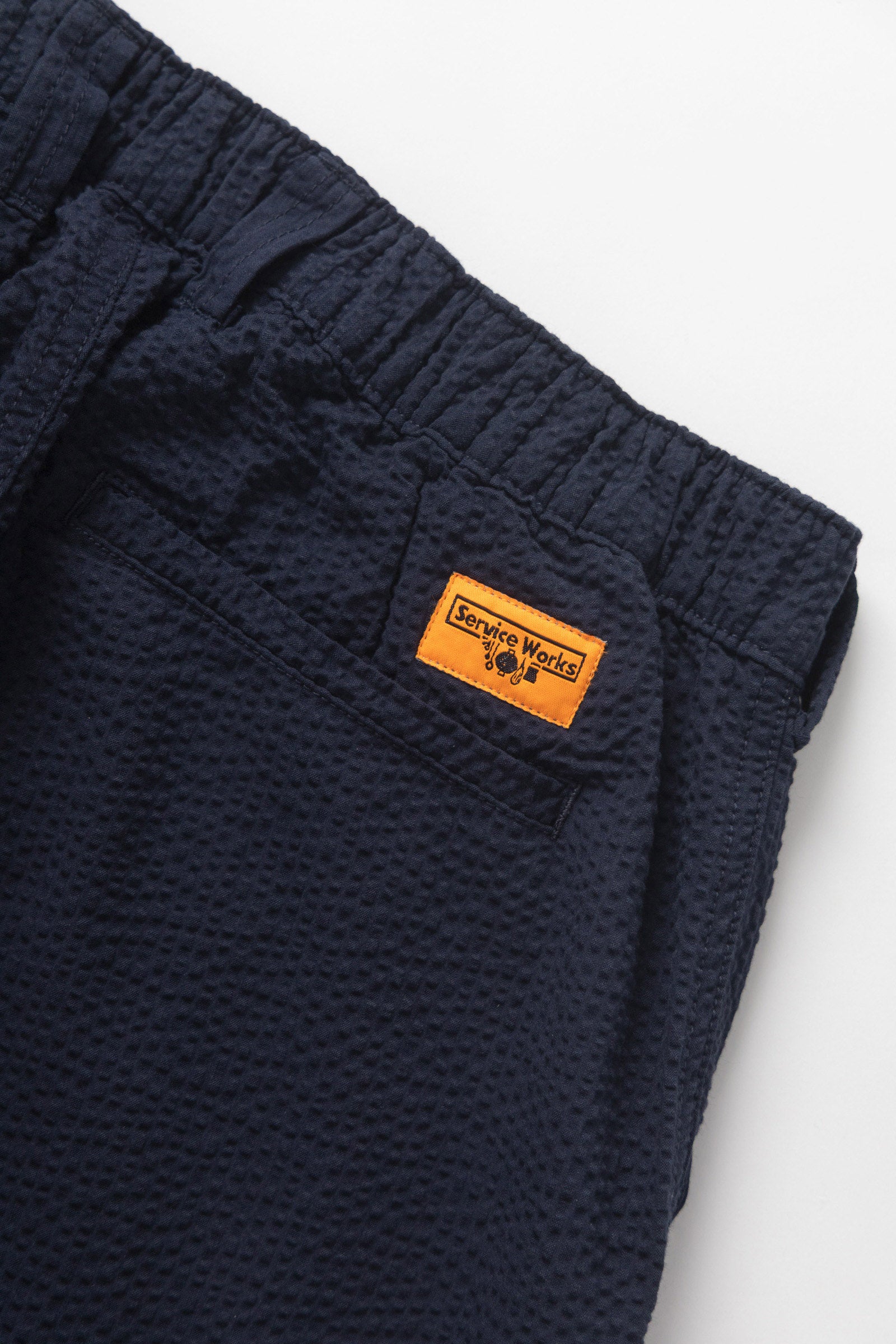 Service Works Seersucker Waiter Pants - Dark Navy