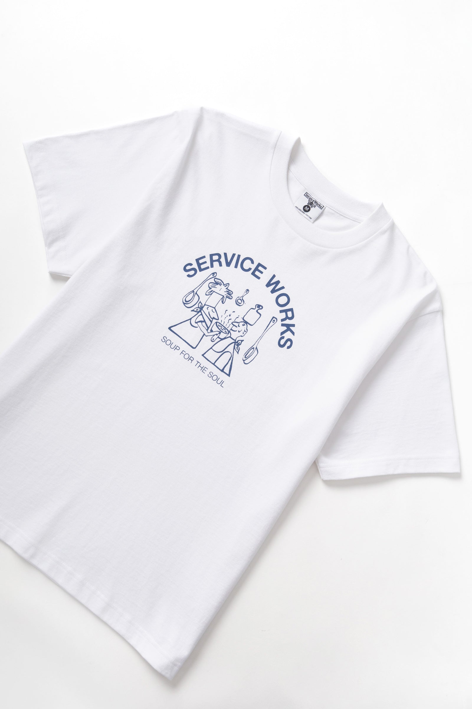 Service Works Soup For The Soul Tee - White