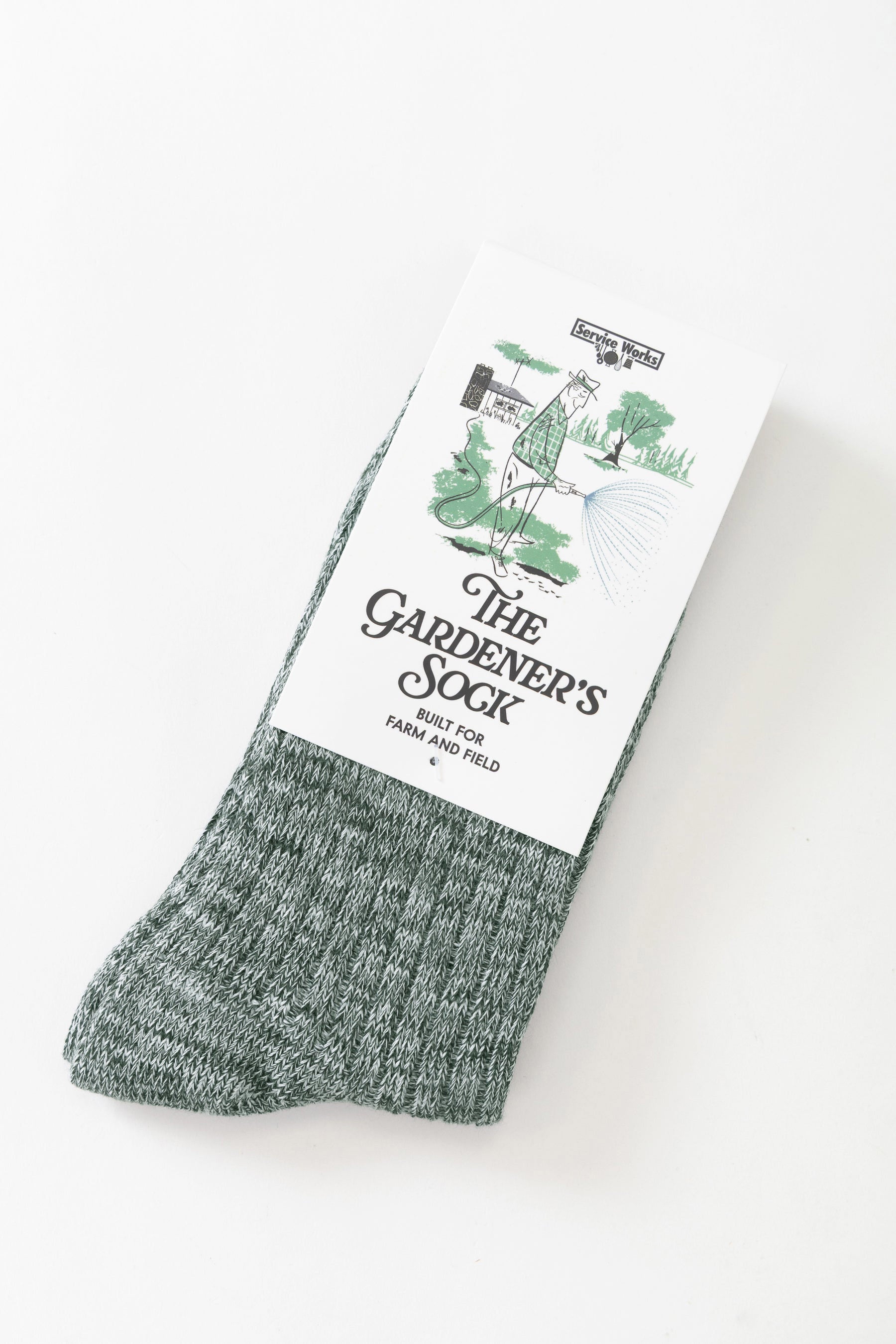Service Works The Gardener's Sock - Forest SW180_FRST_OS