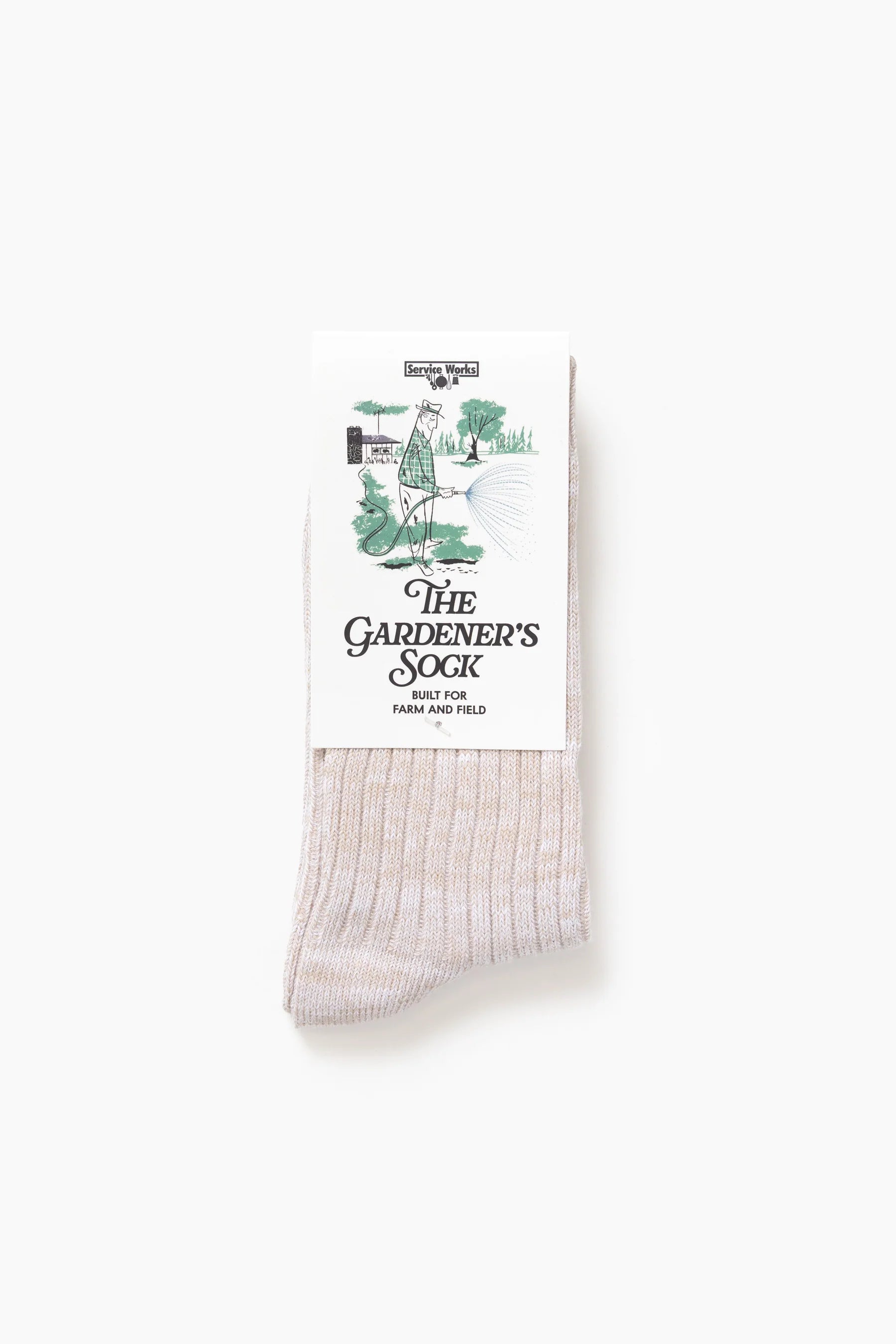 Service Works The Gardener's Sock - Off-White SW180_OFFWHTE_OS