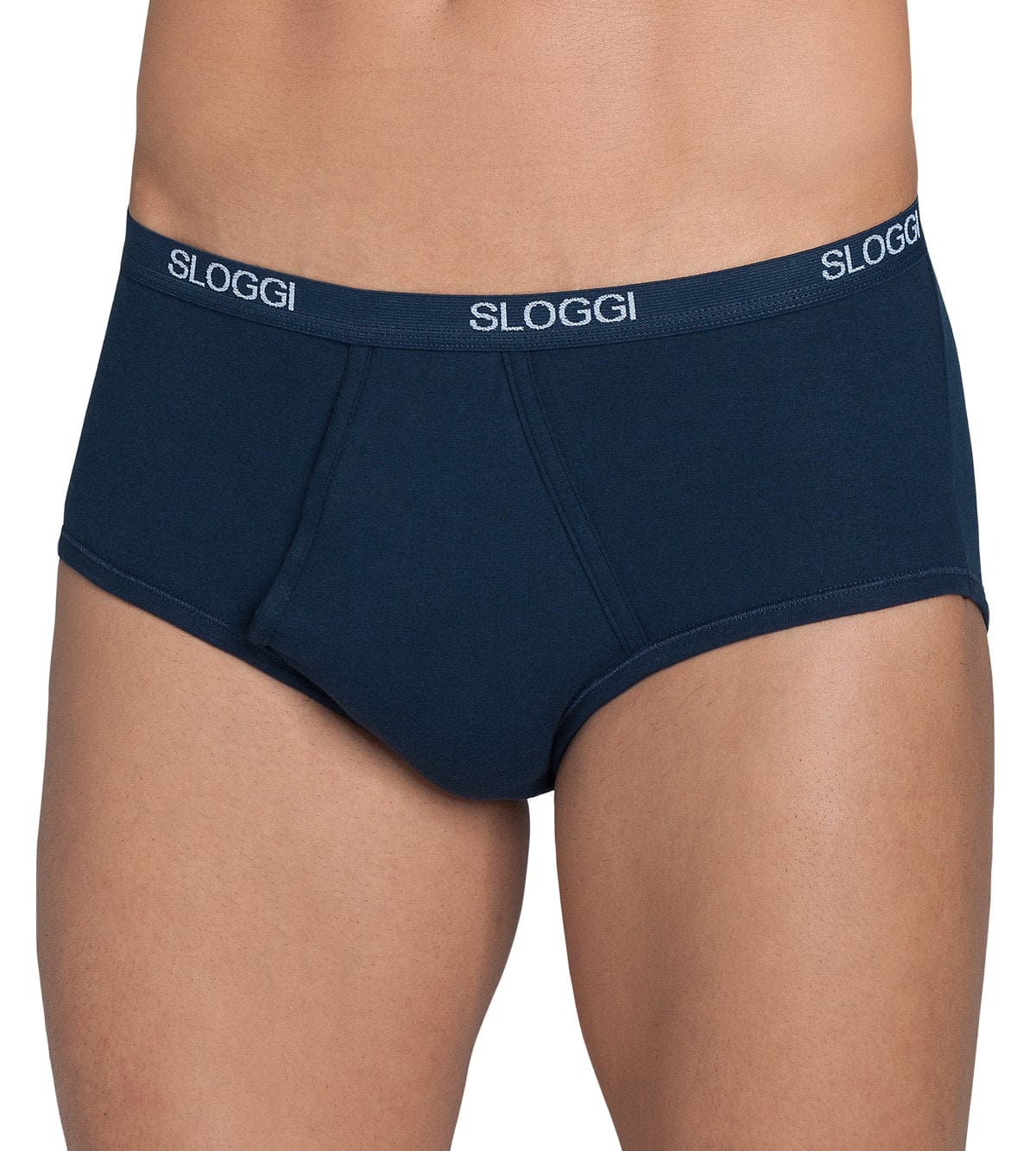Sloggi Mens Basic Maxi Briefs - 1 Pack - Navy