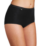 Sloggi Womens Basic Maxi Brief 2 Pack - Black