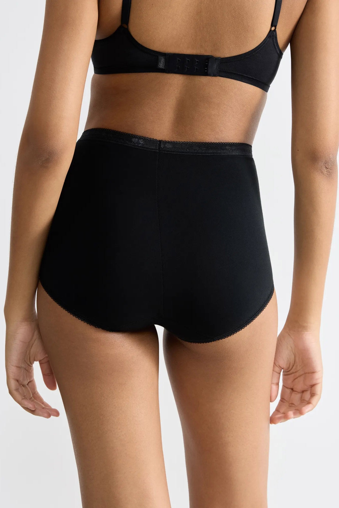 Sloggi Womens Basic Maxi Brief 3 Pack - Black