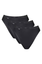 Sloggi Womens Basic Tai Brief 3 Pack - Black