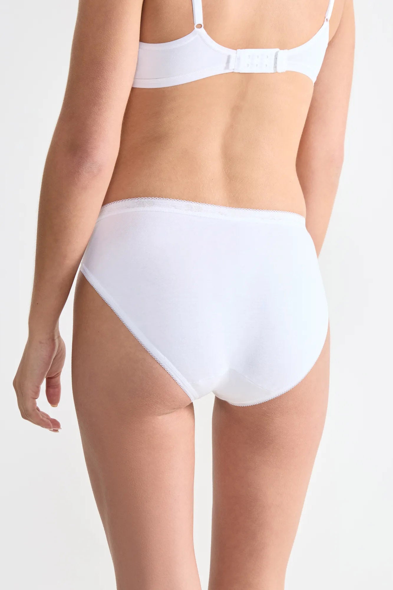 Sloggi Womens Basic Tai Brief 3 Pack - White