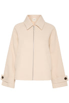 Soaked in Luxury Akeleje Ilvy Corduroy Jacket - Oatmeal