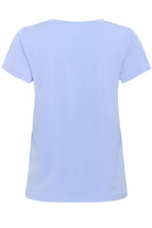 Soaked in Luxury Columbine Modal Blend V-Neck T-Shirt - Hydrangea