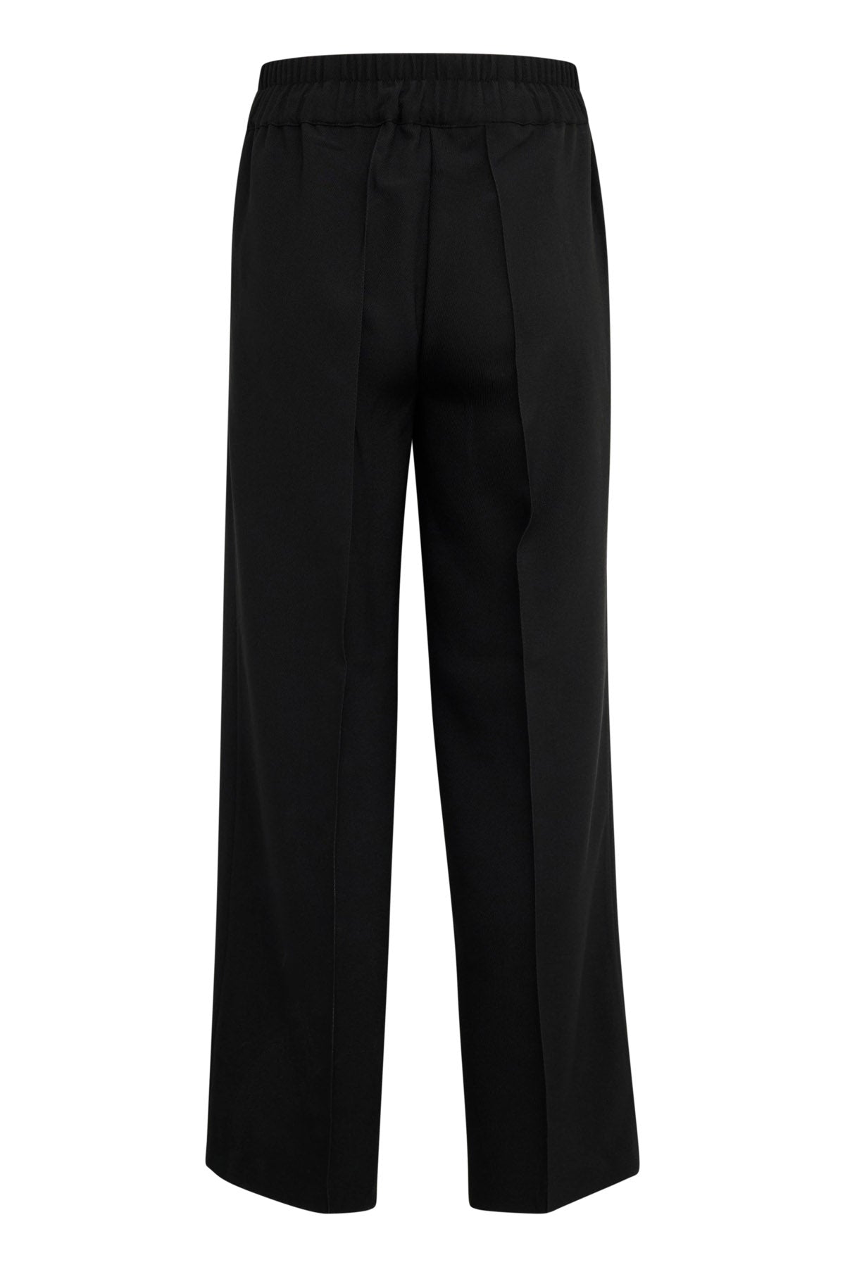 Soaked in Luxury Eureka Elasticated Waist Trousers - Black