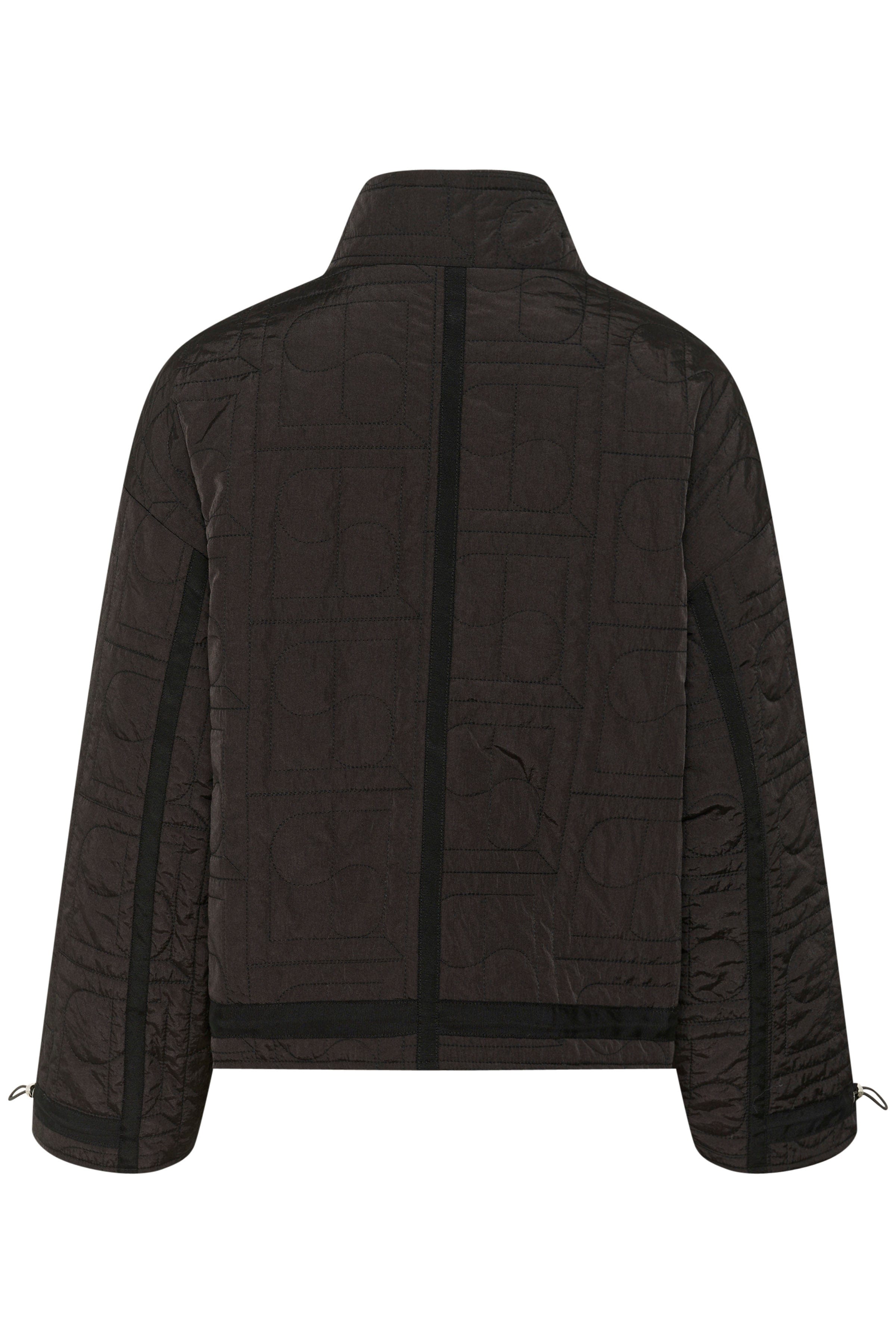 Soaked in Luxury Jackline Quilted Short Jacket - Black